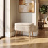 Pouffe Mini Oslo lan - krem