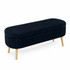 Pouffe Oslo Linen - Toscano Black