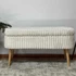 Pouffe Oslo Linen - Toscano krem