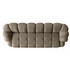 Sofa Octavio s 4 sjedišta - smeđa