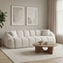 Sofa Octavio s 4 sjedišta - bijela