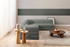 Kutna sofa na razvlačenje Legom Eco - Zelena