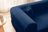 Kutna sofa na razvlačenje Legom Eco - tamnoplava