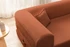 Kutna sofa na razvlačenje Legom Eco - Crvena pločica