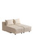 Kutna sofa Poly M - bež