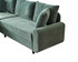 Kutna sofa Flavia - Zelena