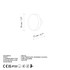 Zidna lampa Aura - 15520 - L