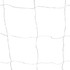 Nogometni gol 2 kom s mrežom 182 x 61 x 122 cm čelični bijeli