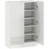Ormar za cipele s 5 nivoa za 20 pari 72 × 34 × 103 cm, bijeli