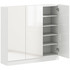 Ormar za cipele s 5 nivoa za 30 pari 106,4 × 34 × 108,5 cm, bijeli