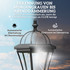 Solarne vrtne lampe u setu od 2 komada, LED, IP44, crne