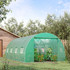 Tunelski plastenik s folijom 590 × 300 × 200 cm, zeleni
