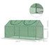 Plastenik s prozorom od PE folije 120 × 60 × 60 cm, zeleni