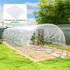 Folija za pokrivanje plastenika 6 × 10 m, prozirna