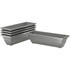 Set od 5 plastičnih žardinjera 59 × 21 × 16 cm, sive