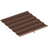Zamjenski krov za paviljon 3 × 3 m, 250 × 255 cm, boja kafe