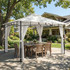 Paviljon s komarnikom i dvostrukim krovom 360 × 300 × 275 cm, crni