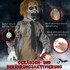 Halloween figura ubice s motornom testerom, pokretna, sa zvukom, 1,70 m