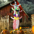 Halloween figura s tri klauna, pokret i zvuk, crvene LED oči, višebojna