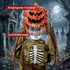 Halloween figura skelet u bundevi s pop-up efektom, svjetlo i zvuk, tamnozelena