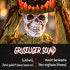 Halloween figura skelet u bundevi s pop-up efektom, svjetlo i zvuk, tamnozelena