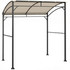 Paviljon za roštilj 215 × 150 × 220 cm, bež i crni