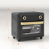 Mini rerna s ventilatorom i funkcijom friteze 10 L, crna