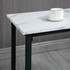 Barski set sa stolom i 2 barske stolice 100 × 40 × 90 cm, bijela i crna