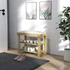 Klupa za cipele sa sjedištem od bambusa 60 × 29 × 49 cm, krem bijela