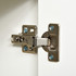 Komoda s 2 ladice i push-click otvaranjem 117 × 36 × 74 cm, bijela