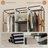 Sklopivi ormar od tkanine s 3 ladice 125 × 43 × 162,5 cm, svijetlosiva