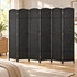 Paravan sa 6 panela 240 × 1,6 × 170 cm, crni