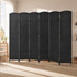 Paravan sa 6 panela 240 × 1,6 × 170 cm, crni