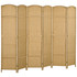 Paravan sa 6 panela 240 × 1,6 × 170 cm, boja prirodnog drveta
