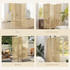 Paravan s 3 panela 135 × 1,7 × 180 cm, boja prirodnog drveta