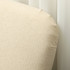 Sofa dvosjed kompaktna, baršunasta tkanina, nosivost 240 kg, krem