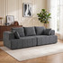 Trosjed sofa od šenila 248 × 104 × 87 cm, siva