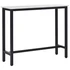 Barski stol u izgledu mramora 120 × 40 × 100 cm, bijelo-crni