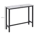 Barski stol u izgledu mramora 120 × 40 × 100 cm, bijelo-crni