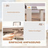 Trpezarijski stol na razvlačenje 60–180 × 85 × 75 cm, bijeli