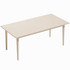 Trpezarijski stol za 8 osoba 180 × 90 × 76 cm, krem