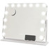 Stono kozmetičko ogledalo s LED svjetlom 62,5 × 14 × 52 cm, bijelo