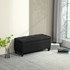 Klupa s prostorom za odlaganje 100 × 40 × 44 cm, crna