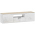 TV komoda s 3 pretinca i ladicom 160 × 38 × 43 cm, prirodno drvo
