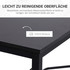 Ugaoni radni stol L-oblika 150 × 150 × 76 cm, crni