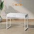 Radni stol s 2 ladice 100 × 50 × 75 cm, bijeli