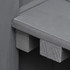 Vrtni ormar za alat s dvokrilnim vratima 74 × 43 × 88 cm, siva