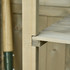 Vrtni ormar za alat s kosim krovom 87 × 46,5 × 160 cm, boja drveta