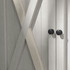 Vrtni ormar za alat s 2 vrata 110 × 55 × 117 cm, svijetlosiva
