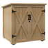 Vrtni ormar od drveta s dvokrilnim vratima 77,5 × 88 × 90 cm, prirodna boja